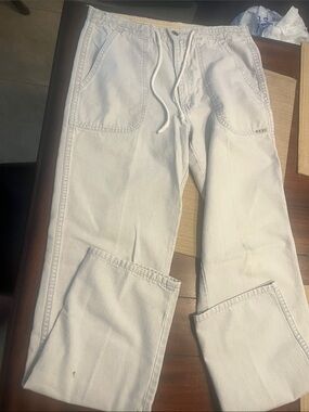 Men's vintage  early 1980’s fade out Pacific coast highway draw string beach